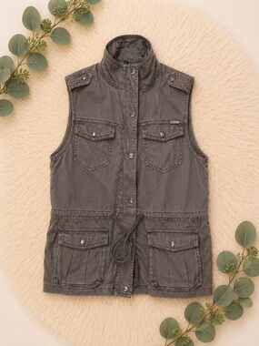 Max Jeans Cargo Vest